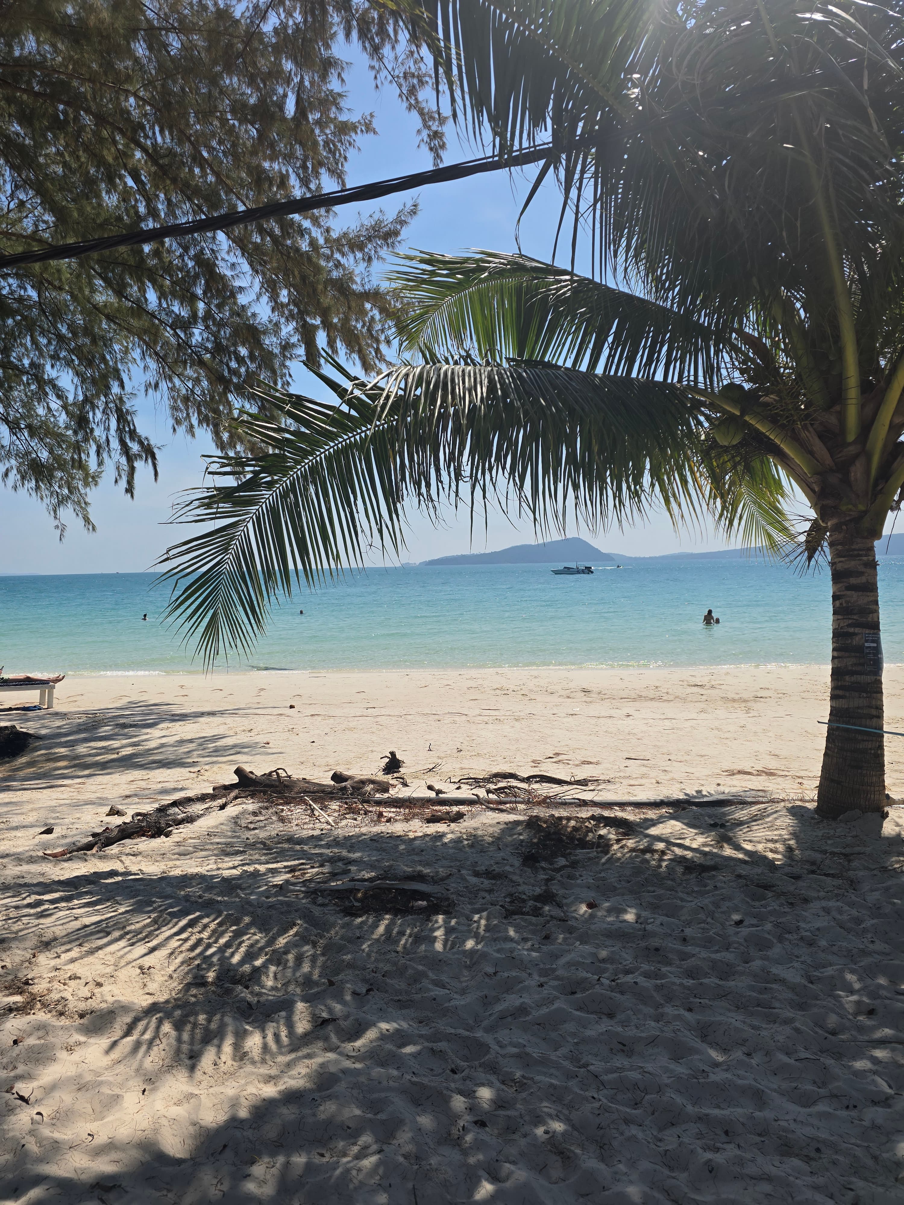 Wide scenic island beach view on Koh Rong