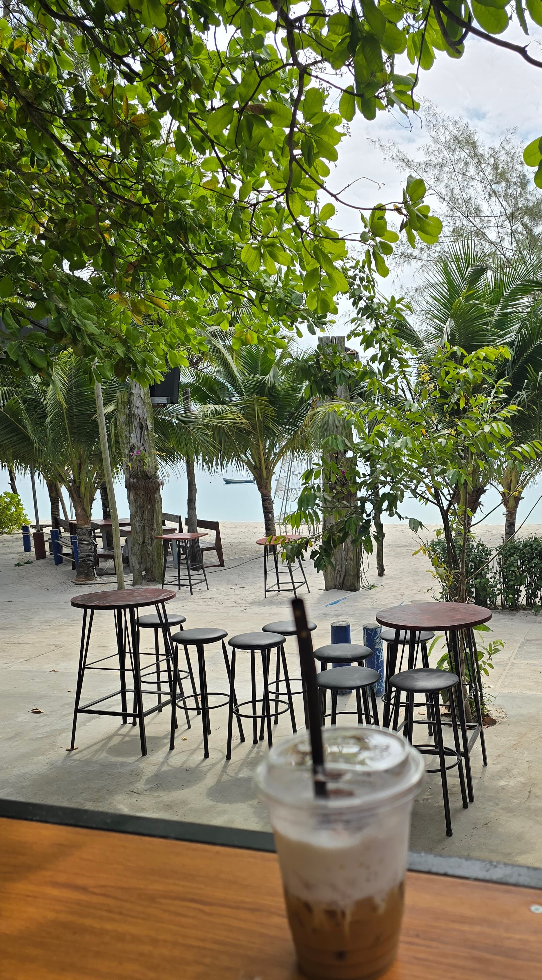 Midday clear water scene on Koh Rong